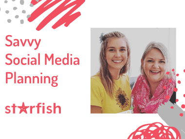 Savvy social media planning with starfish marketing